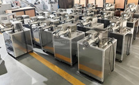 Mesin Pembuat Pasta Komersial Multifungsi Otomatis untuk Restoran dan Toko Pizza 25-60kg/jam Shells Orecchiette Stainless Steel