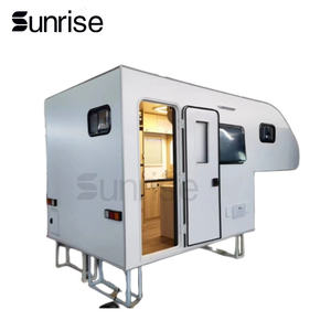 Espana autocaravana caravana rv pop camper para ford ranger campamento caja remolque de fibra de vidrio de los campistas caja del camión camper - Product Image 3