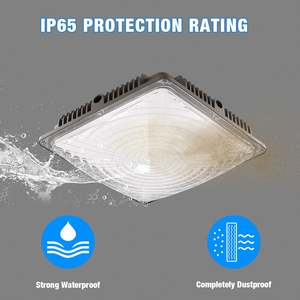 Lámpara LED para Techo Superbrillante al por Mayor, IP65, Ángulo de Haz de 180°, 160lm/W, 40W/60W/120W, CRI>80, para Uso en Almacenes y Oficinas - Product Image 2