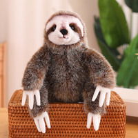 Peluche unisexe Zootopia Lightning Sloth, super douce, rembourrée en coton PP, 31-50 cm, pour fête