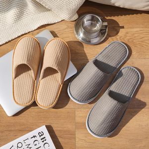 6 Pairs Disposable for Guest Non Slip Spa <b>Slides</b> Washable Comfort All Seasons House Shoes Hotel <b>Indoor</b> Faux Fur Lining - Product Image 4