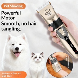 <span class=keywords><strong>Tondeuse</strong></span> à <span class=keywords><strong>poils</strong></span> pour animaux de compagnie transfrontalière pour chats et chiens - <span class=keywords><strong>Tondeuse</strong></span> électrique avec lames en ABS et en céramique, étanche et silencieuse - Product Image 3