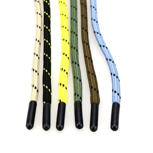 Custom Wholesale Polyester Hoodie Garment Drawstring Bag Cord With Metal Tip
