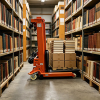 Chariot élévateur manuel de 300 kg |   Chariot de levage léger certifié CE, hauteur de levage de 1,6 m pour la manutention des matériaux dans les restaurants
