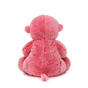 18 Inch Felroze Grote Gevulde Aap Knuffel Zacht Katoen Hoge Kwaliteit Pp Vulling Een Schattigste Geschenken Honden Olifanten Luiaards - Product Image 3