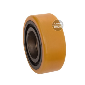 Rueda auxiliar de poliuretano Noli 100*406204 con rodamiento para montacargas eléctrico, accesorio para sistema de transporte con capacidad de carga. - Product Image 2