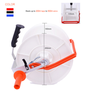 Spinner della ruota del <span class=keywords><strong>filo</strong></span> della bobina del recinto <span class=keywords><strong>elettrico</strong></span> del polytape di plastica dei PP <span class=keywords><strong>per</strong></span> la recinzione del cavallo - Product Image 6