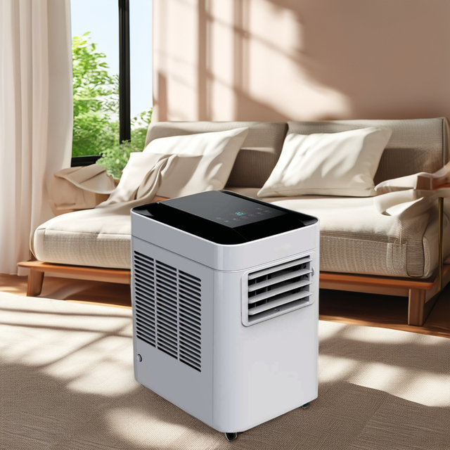 9000Btu Air Conditioner Mobile Home AC Portable for Business Kitchen Office Using Cooling Dual Hose Portable Air Conditioner