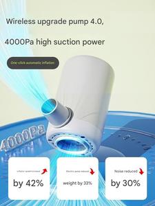 <span class=keywords><strong>Piscine</strong></span> gonflable portable, grande <span class=keywords><strong>piscine</strong></span> familiale gonflable pour jardin - Product Image 5