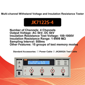Testeur de résistance à la tension et d'isolement multicanal JK7122S-4 JK7122S-8 - Product Image 3