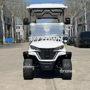 Elegante Carro Utilitario Blanco de 6 Plazas con Batería de Litio de Largo Alcance para Transporte de Invitados en Mansões, Campamentos y Parques - Product Image 5