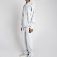 Ensemble décontracté pour homme en molleton épais de haute qualité, personnalisable avec logo en relief, nouveau modèle, pantalon et sweat à capuche vierges, ensemble 2 pièces avec short