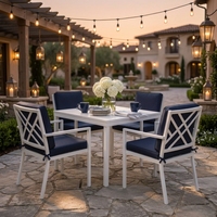 Ensemble de canapés modernes pour l'extérieur, chaise de loisirs, meubles de luxe en teck pour patio, balcon, jardin, imperméable et durable