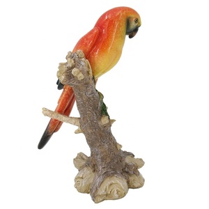 Ücretsiz örnek bahçe reçine kuş papağan anafi heykeli - Product Image 2