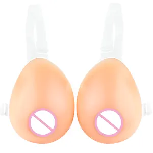 LTD Waterdrop Shape Soft Natural Artificial Breast Forms False Silicone Boobs for Crossdresser Drag Queen 500-2000g