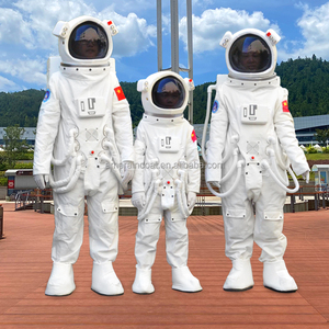 Traje espacial de <span class=keywords><strong>astronauta</strong></span> <span class=keywords><strong>adulto</strong></span>, traje de cabeza de simulación para niños, espectáculo aeroespacial, <span class=keywords><strong>disfraz</strong></span> de muñeca - Product Image 2