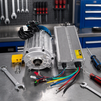 Nouveau moteur à reluctance commuté de 1500 W avec aimant en acier de grade 2 et contrôleur à 30 tubes