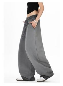 Весенние, оптовые продажи, новые стильные спортивные штаны с камнями, приталенные спортивные брюки с боковыми карманами - Product Image 2