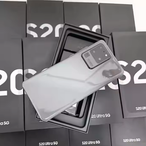 99% nuevo buque insignia Original 5G para <span class=keywords><strong>Samsung</strong></span> Galaxy <span class=keywords><strong>S20</strong></span> Ultra 12 + <span class=keywords><strong>256GB</strong></span> 40MP + 108MP desbloqueado 6,9 pulgadas 5000mAh Android teléfono celular usado - Product Image 5