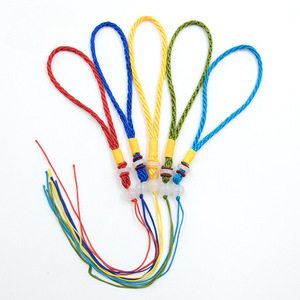 Bodhi Seed Hanging Rope <b>Jade</b> <b>Ring</b> String Multicolor Braided Cord For Pendant Unisex Fashion Accessory - Product Image 2