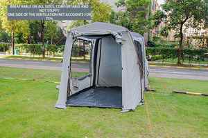 Tente de camping extérieure pour hayon de SUV, tente de garage familiale quatre saisons en tissu Oxford, type à armature droite, pliable et portable - Product Image 3