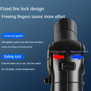 Nuevo encendedor de chorro de llama única personalizado gas butano recargable cigarrillo a prueba de viento Logo antorcha encendedor de cigarros