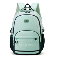 Nouveau Sac à Dos de Voyage Élégant en Nylon, Grande Capacité, en Polyester, Sac d'Ordinateur Simple, Sac à Dos Décontracté pour Étudiant, Double Bretelle pour Ordinateur Portable