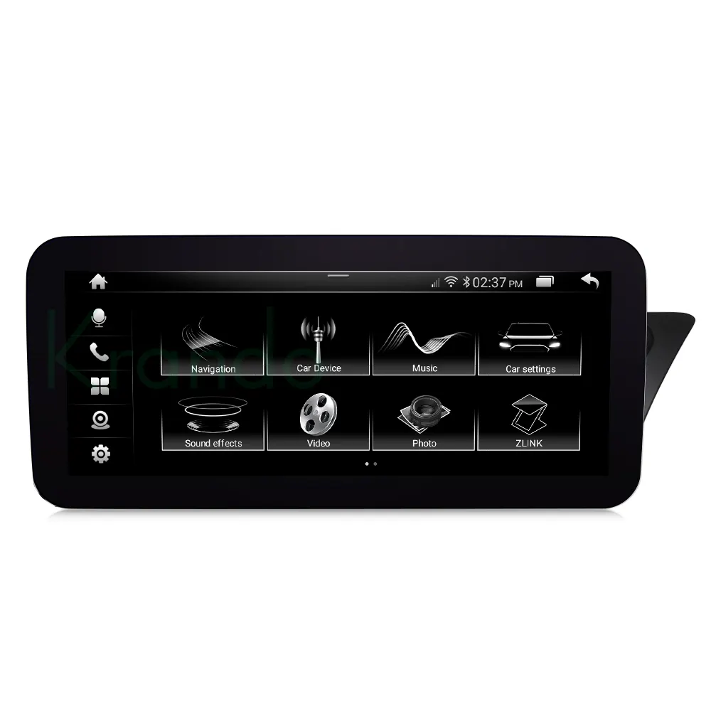 Krando Android 12,0 6G 128G 10,25 ''IPS pantalla coche Radio Player Navi para Audi A4 A4L A5 2009-2016 Audio GPS Carplay
