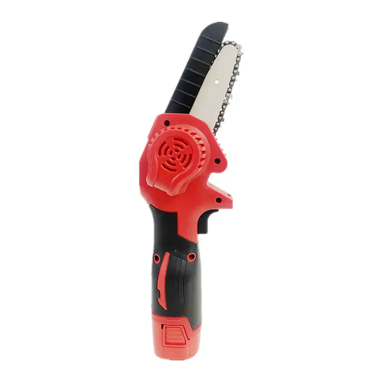 Mini Tree Trimming Wood Cutting Small Cordless Battery Chain Saw Portable Pruning Shears Chainsaw