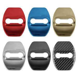 Cubiertas para Cerraduras de Puerta de Coche JDM, 4 Piezas, Protectoras con Emblema Adhesivo para <span class=keywords><strong>Hyundai</strong></span> N <span class=keywords><strong>Line</strong></span>, Tucson, Creta, <span class=keywords><strong>I20</strong></span>, I30, Nline Buckle - Product Image 1