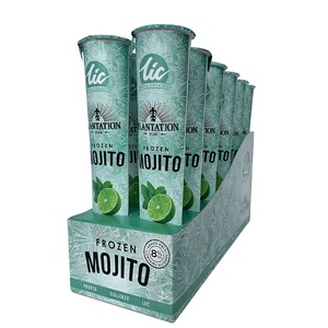 Tube de <span class=keywords><strong>Calippo</strong></span> en carton de qualité alimentaire résistant au gel jetables gelée crème glacée presser épaissi tasse en papier - Product Image 1