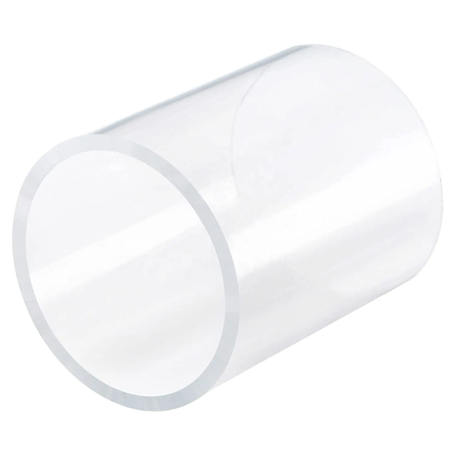 12CM Clear Polycarbonate Tube Large Size Clear or Transparent Acrylic Round Pipe Manufacturer For Store Candy LEGO Shelves