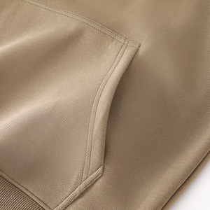 Bonnet tricoté personnalisé unisexe à capuche, couleur unie, 380 g/m², épaules tombantes, 61,9 % coton, 38,1 % fibre de polyester, style pull d'automne - Product Image 6