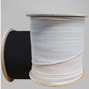 GJXH Indoor Leather Cable FTTH Single-mode Fiber Cable 1 Core 2 Core 4 Core G657A1 Butterfly Lead-in Cable LSZH