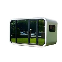 Maison capsule multifonctionnelle de 20 pieds, salle de réunion modulaire, espace de vie, salon de beauté, cabine