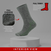 Chaussettes longues en laine d'alpaga unisexes personnalisées avec logo de marque pour l'automne et l'hiver
