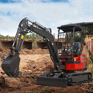 High <b>Top</b> ELORRY EL18 Hydraulic Mini Excavator Crawler 0.045m3 Cubic Meter Small Digger Crawler Excavator - Product Image 2