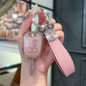 Étui de protection souple en TPU rose premium pour clé de voiture Peugeot DS Citroën Versailles C5X Sega FT, porte-clés et accessoires de sac - Product Image 5
