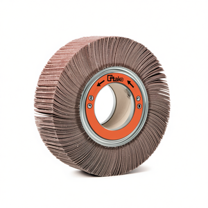 Ttake Abrasive Cloth Flap <b>Wheel</b> 250x30x100 Mm With Hole For Metal <b>Grinding</b> - Product Image 2