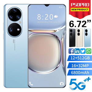 For Huawei P50 Pro High Quality 5G Android Smartphone 6.72 Inch HD Screen Resolution 6000mAh 12GB+512GB English <strong>Operating</strong> - Product Image 1