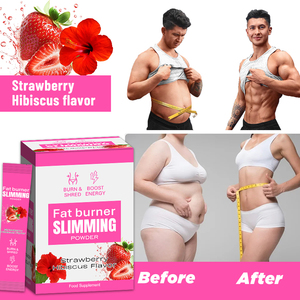 Kemasan kustom pembakar lemak perut bubuk jus detoks garcinia cambogia <span class=keywords><strong>inulin</strong></span> asam sitrat bubuk pembakar lemak - Product Image 2