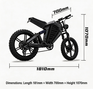 Minimoto de Alta Calidad Personalizada y Potente para Paseos de Fin de Semana en la Montaña - Product Image 3