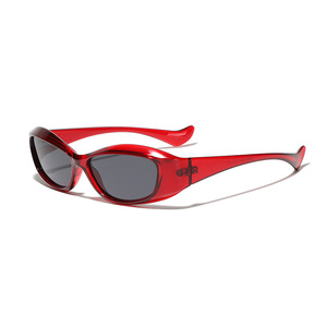2000S estética Y2K gafas de sol hombres al aire libre <span class=keywords><strong>bicicleta</strong></span> ciclismo deportes gafas de sol mujeres Vintage tonos moda Punk gafas - Product Image 6