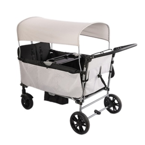 Carro plegable <span class=keywords><strong>de</strong></span> servicio pesado plegable con ruedas para utilidad comestibles deportes jardín Camping para niños <span class=keywords><strong>de</strong></span> 5 a 7 años - Product Image 1