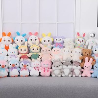 EN STOCK Vente en gros Peluche personnalisée douce, mignonne et kawaii, en forme d'animal, de dessin animé, de fruit ou de plante, pour machine à griffes