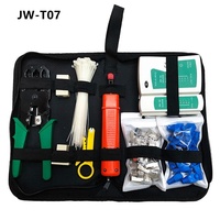 Kit d'outils de réparation de réseau Home Hardware Set Outils à main en acier inoxydable y compris testeur d'installation de câble de réseau tête de cristal
