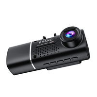 Caméra de tableau de bord double CPT 1,5'' pour voiture, enregistreur de conduite avec vision nocturne 1080P IPS, caméra intérieure et extérieure