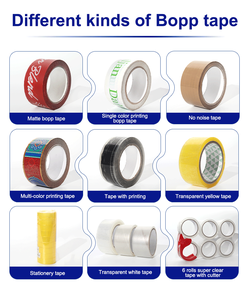Nhà Máy biểu tượng tùy chỉnh Hộp gói Băng cá nhân phổ biến Bopp tự <span class=keywords><strong>d</strong></span>ính mang nhãn hiệu rõ ràng nhựa đóng gói băng <span class=keywords><strong>d</strong></span>ễ vỡ - Product Image 3