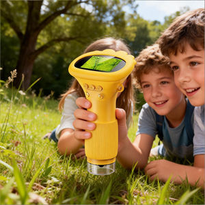 <span class=keywords><strong>Microscope</strong></span> numérique éducatif pour enfants, grossissement 1000X avec lumière LED pour la découverte en plein air, <span class=keywords><strong>microscope</strong></span> pour enfants - Product Image 1
