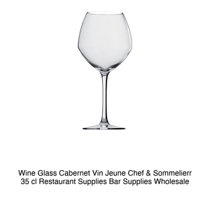 Verre à Cabernet Vin Jeune 35 cl Chef&Sommelier H 20 cm Ø 9 cm - Product Image 2